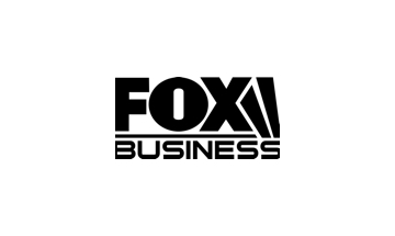 Fox business logo on a white background.