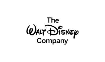 The walt disney company logo on a white background.