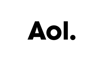 A logo with the word aol on it.