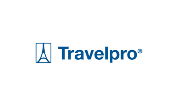Travelpro logo on a white background.