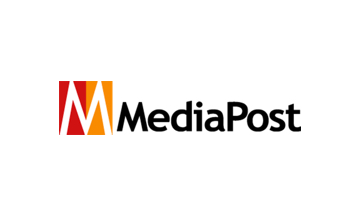 Mediapost logo on a white background.