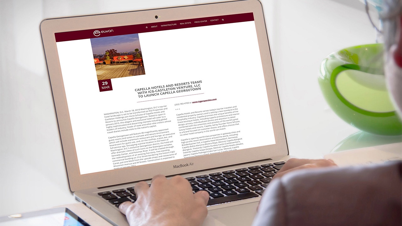 Creating a Powerful Online Presence - Elwan Group Case Study