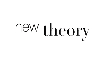 The new theory logo on a white background.
