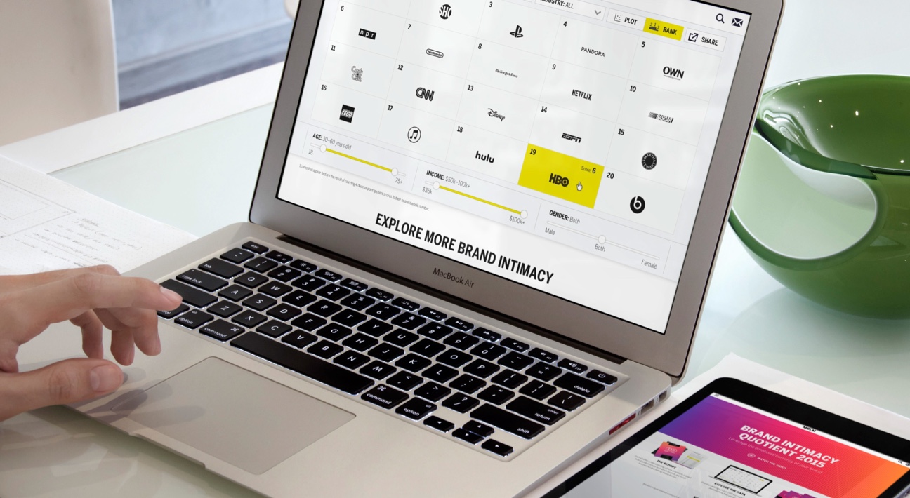 A person is using a laptop and a tablet on a desk.