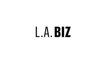 La a biz logo on a white background.