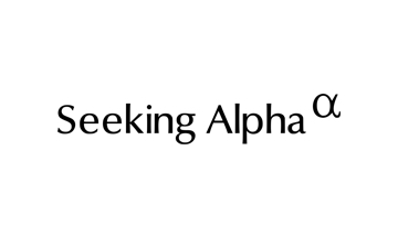 Seeking alpha a logo on a white background.