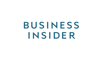Business insider logo on a white background.