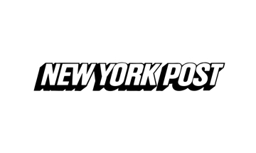 The new york post logo on a white background.