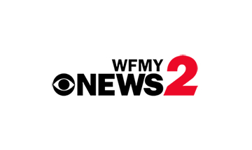 Wfmy news 2 logo on a white background.