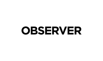 Observer logo on a white background.