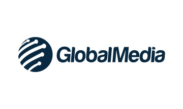 The global media logo on a white background.