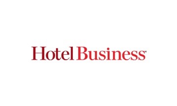 Hotel business logo on a white background.