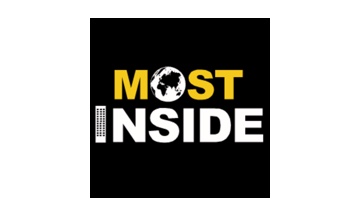 Most inside logo on a black background.