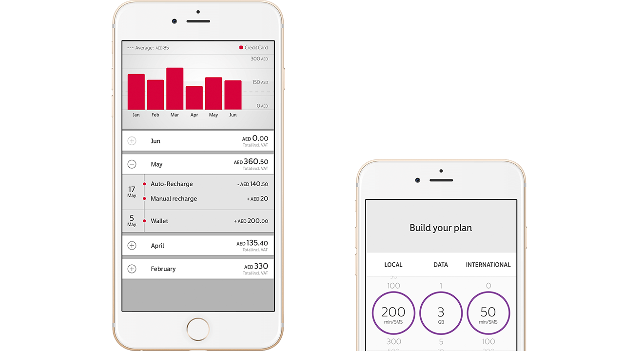 VirginMobile App screenshots