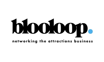 The logo for bloodloop networking the attractions business.