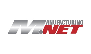 Manufacturing net logo on a white background.