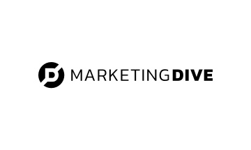 Marketing dive logo on a white background.
