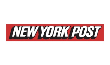The new york post logo on a white background.