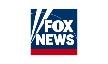 Fox news logo on a white background.