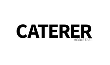 The logo for caterer middle east.