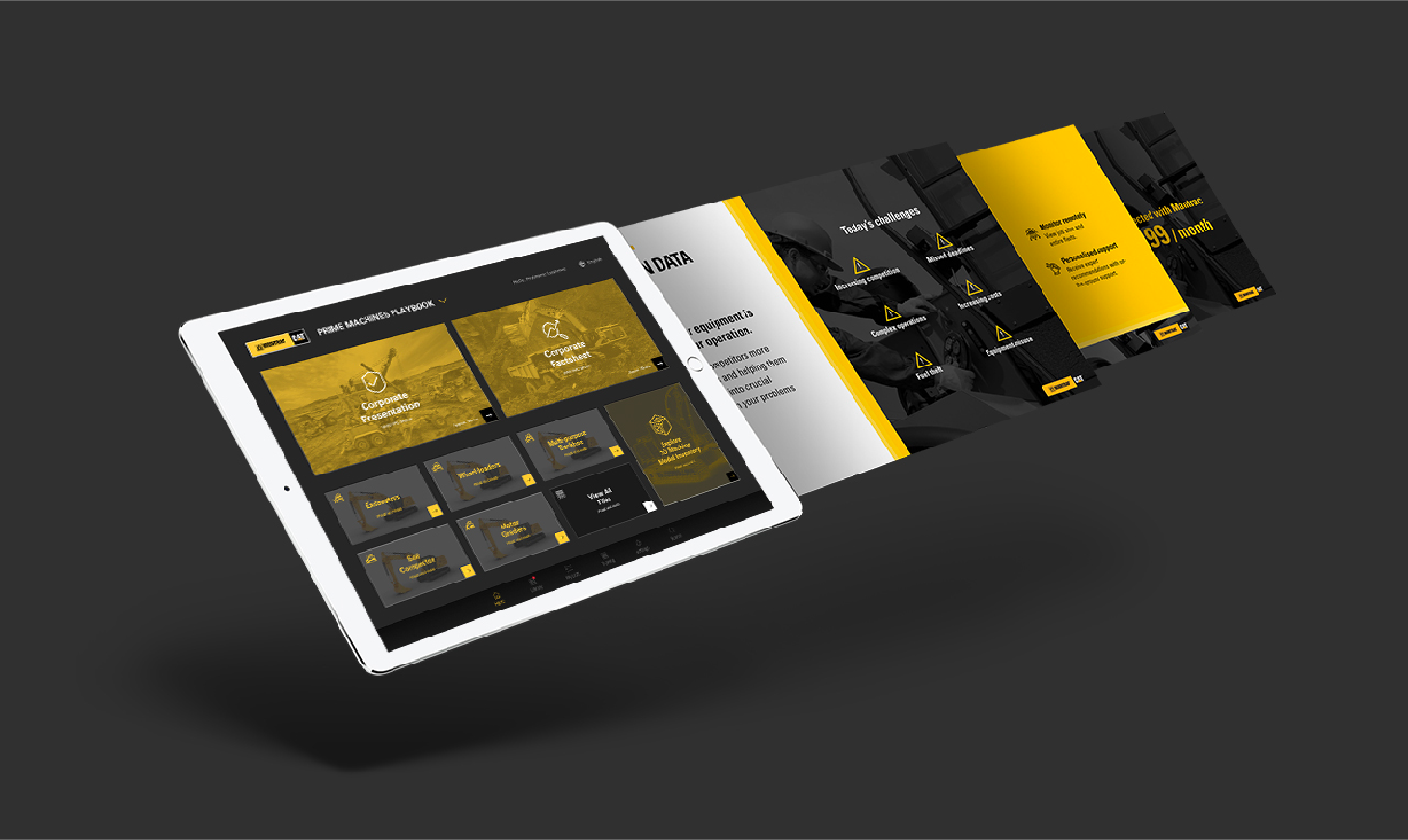 Different assets to align marketing and sales