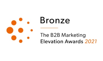 Bronze the b2b marketing elevation awards 2021.