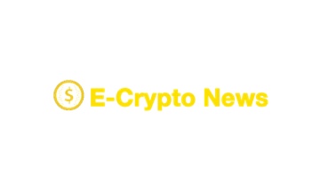 E-crypto news logo on a white background.