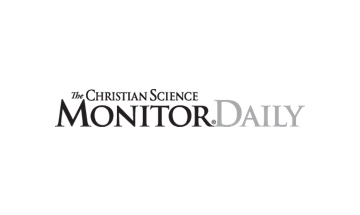 The christian science monitor daily logo.