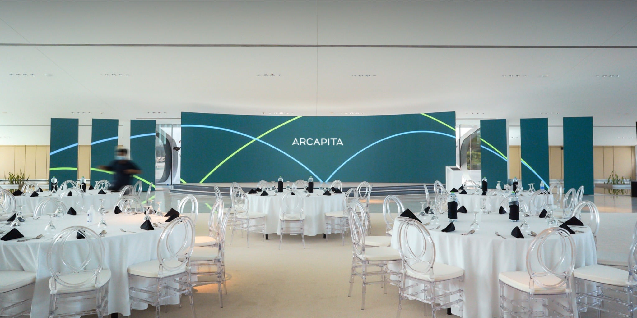 OMNRAE orchestrated and designed The Investor’s Majlis, the event showcased the new brand and provided a platform for Arcapita to update vital stakeholders on the future of its business, new products, and offerings.