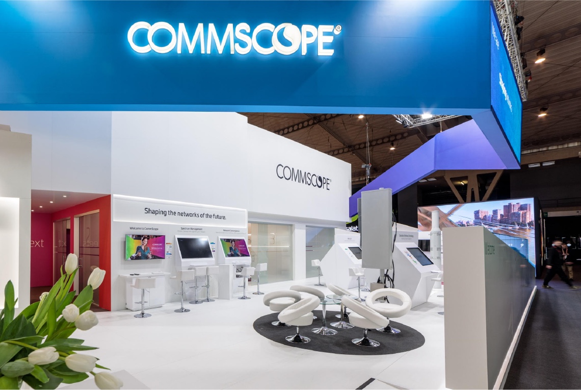Kiosk developed for CommScope