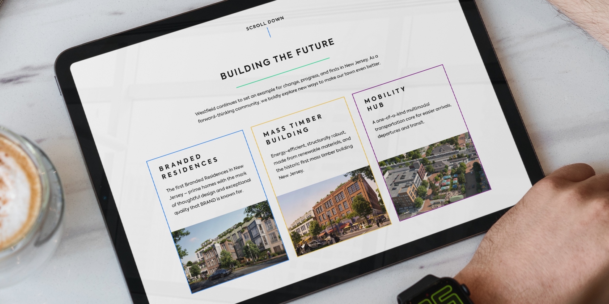 iPad to control an interactive video wall at the Display Center