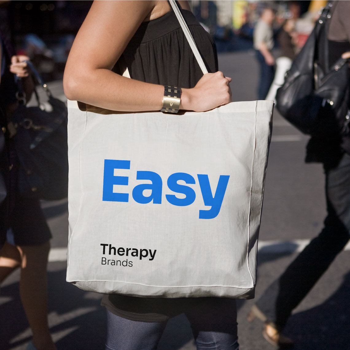 Examples of the design system applied in custom merchandise