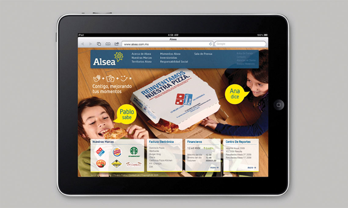 Domino's pizza brand repositioning.