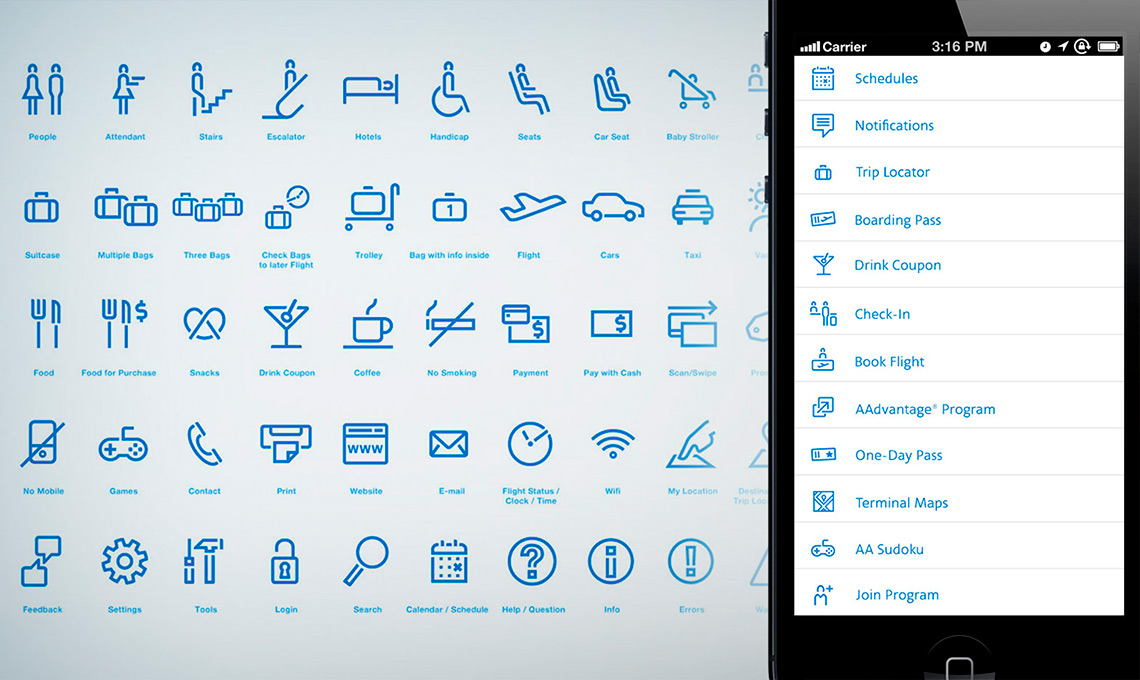 A mobile phone with various icons on it.