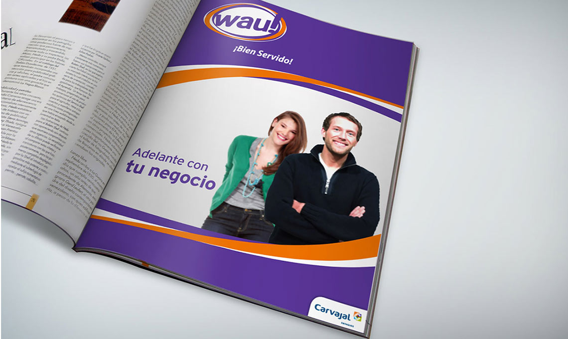 A magazine featuring a captivating image of a couple.