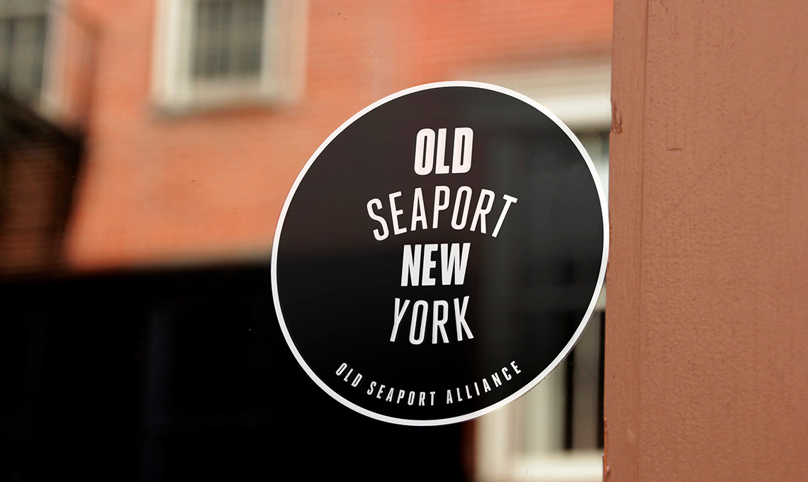 Vintage UK seaport sticker.