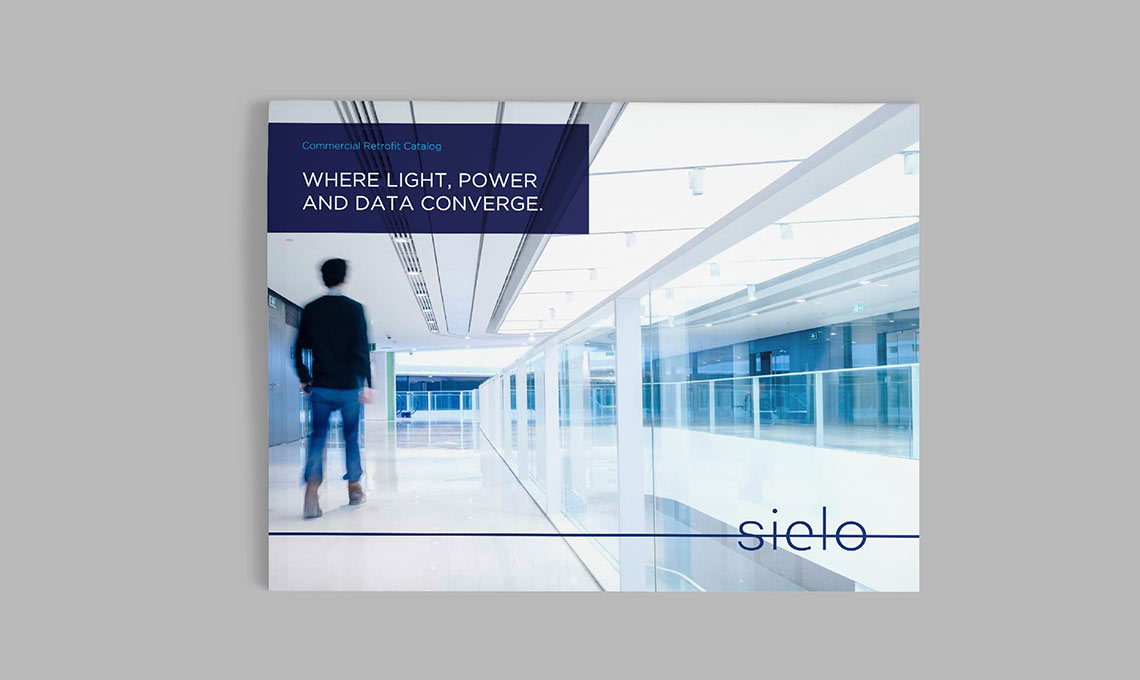 Example of branded product catalog developed for Sielo