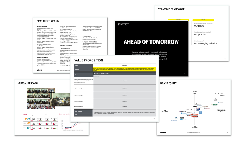 A set of documents highlighting the value proposition of 'work to week'.