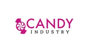 Candy industry logo on a white background.