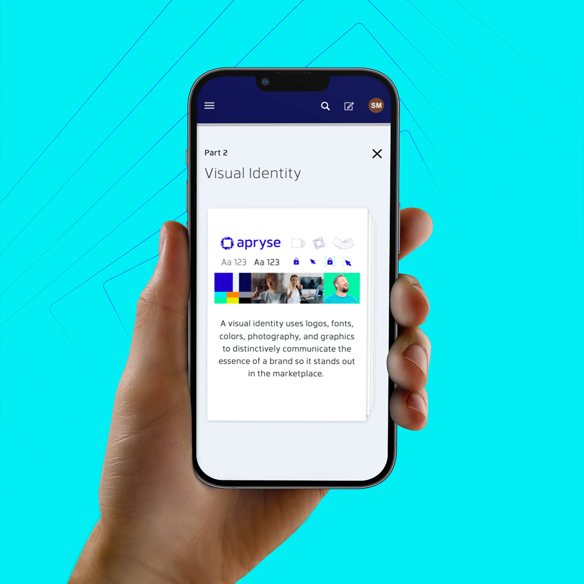 example of brand management system developed for Apryse with BrandOS