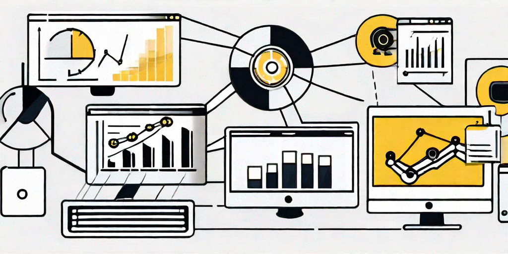 A variety of marketing tools such as charts