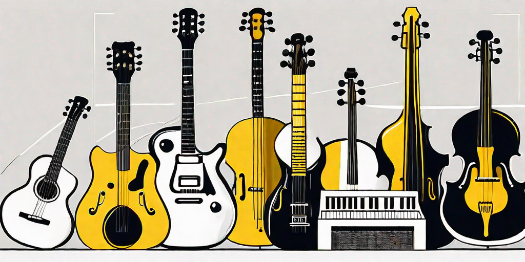 Various musical instruments