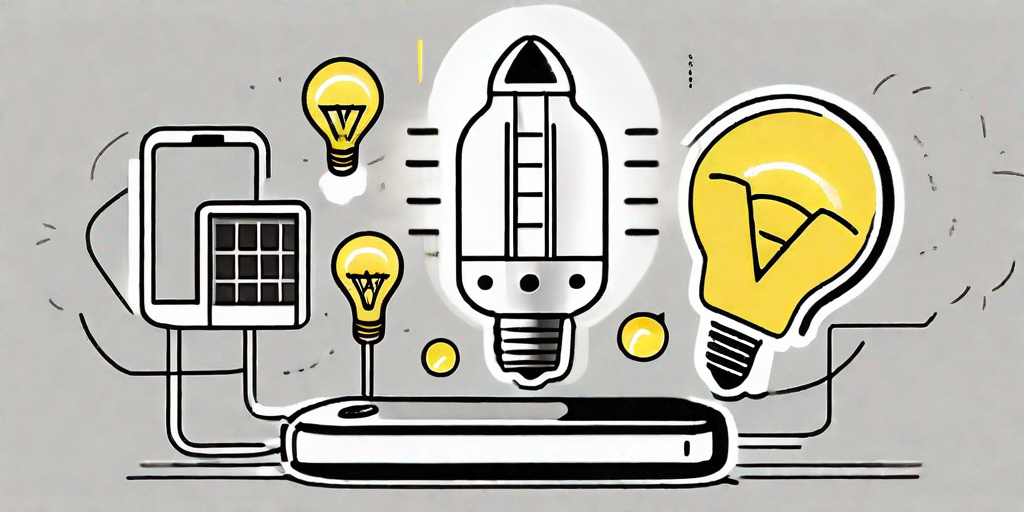 A smartphone with chat bubbles emerging from it