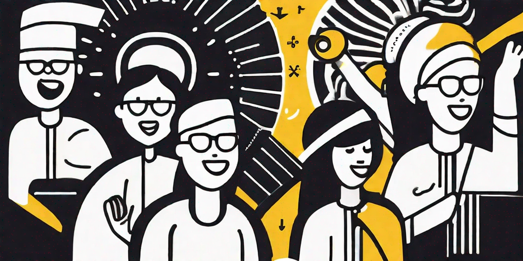 Various symbols representing different cultures