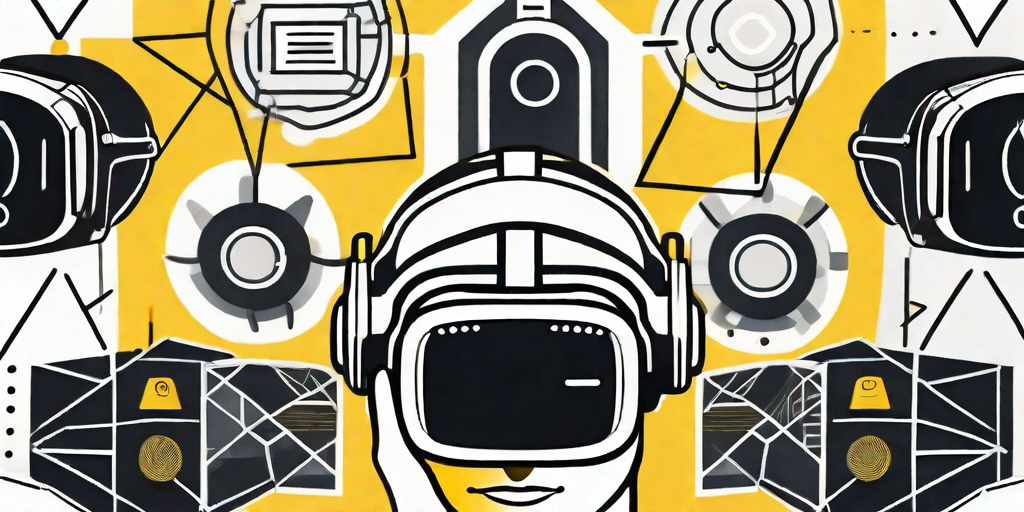 A virtual reality headset