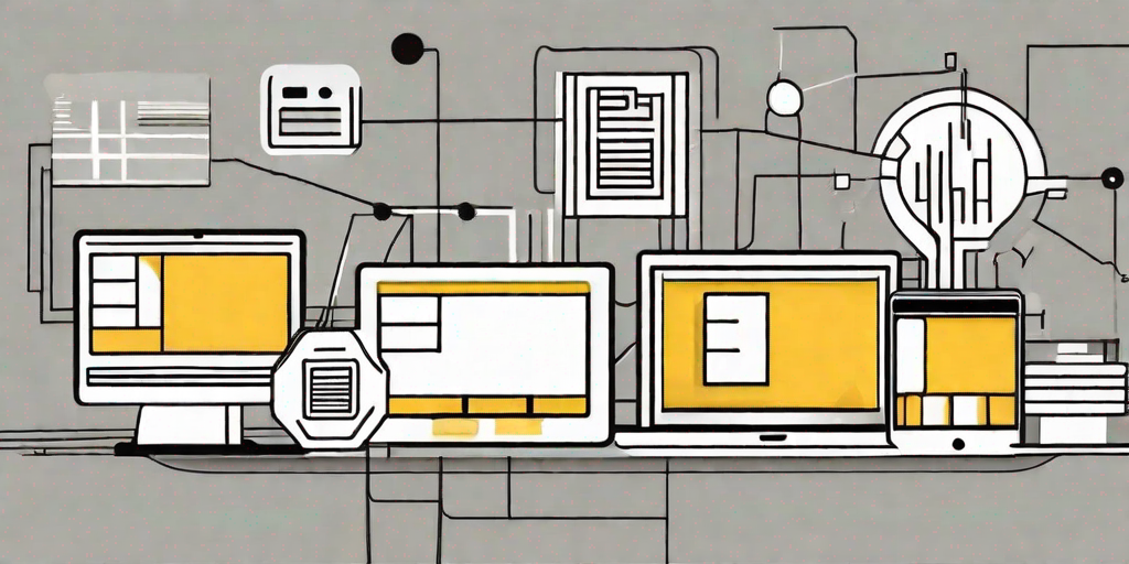 Various digital devices (like a desktop