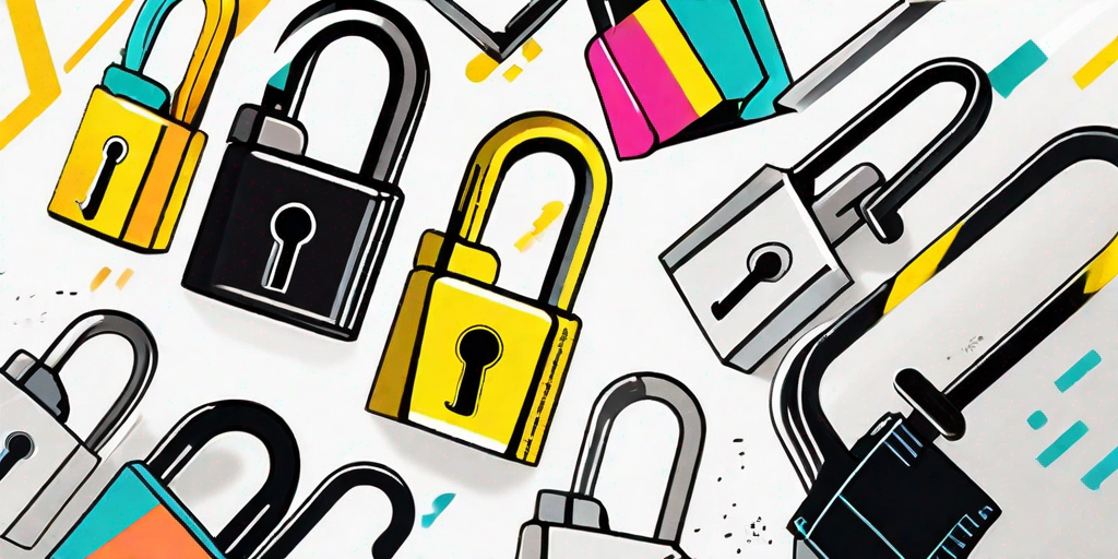 A symbolic key unlocking a colorful