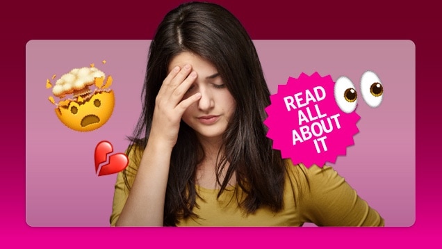 Sensational scoops on sad splits. Read all about it