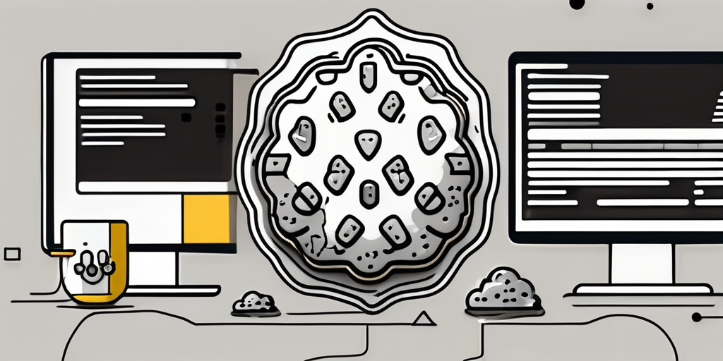 A crumbling cookie symbolizing deprecation