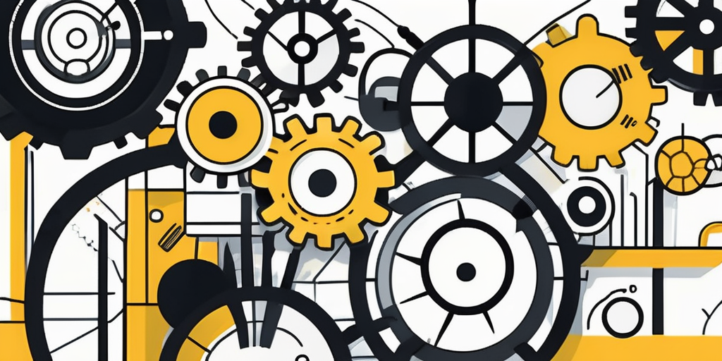 Interconnected gears